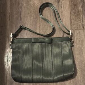 Harveys Green Crossbody Bag with Slouchy Design